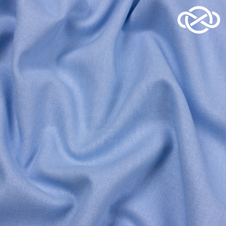 7666. Лен с вискозой. Чистое небо. Уценка!!! - фото 1