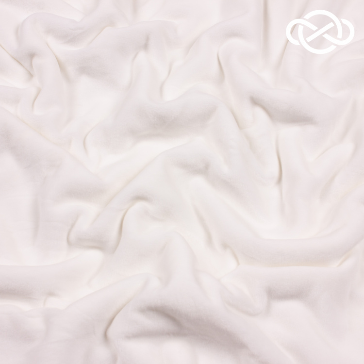 7670. Велюр. Суперсофт. Молочный. - фото 1