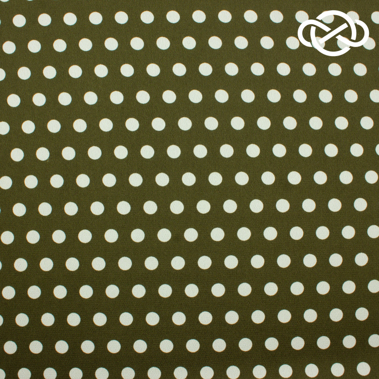 10046. Искусственный фактурный шёлк. Jacobs. Принт - фото 1