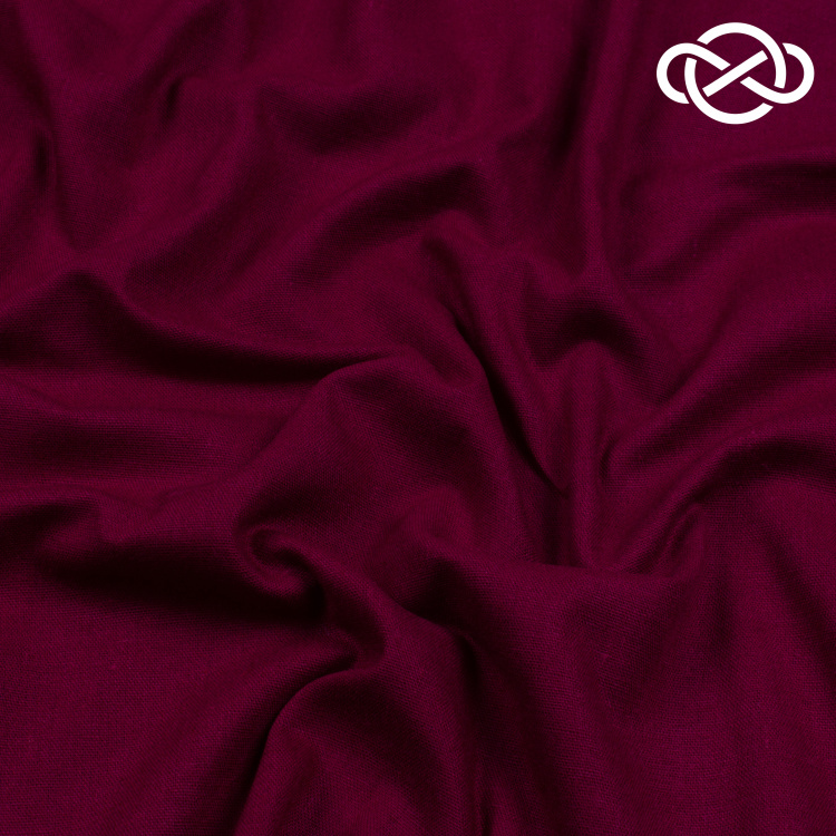 10071. Лен с вискозой. Вино. Уценка!!! - фото 1