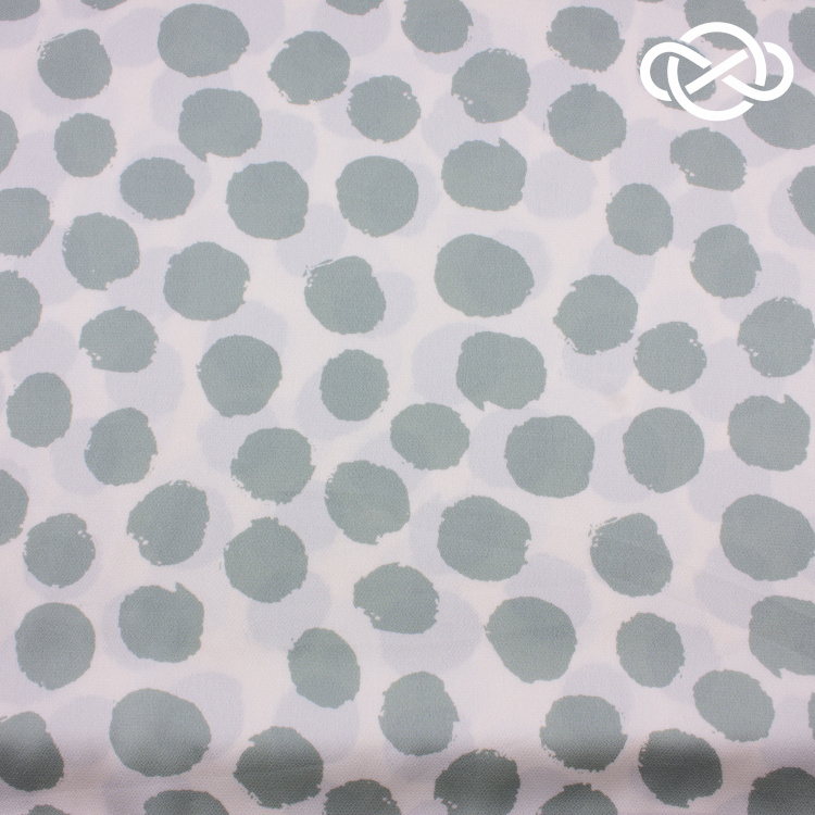 10076. Искусственный фактурный шёлк. Jacobs. Принт - фото 1