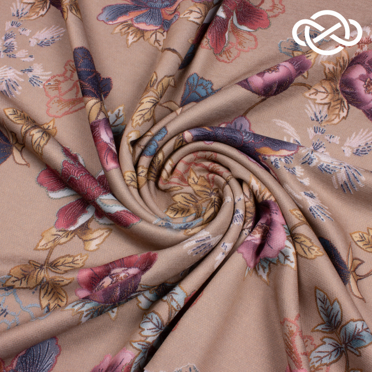 10086. Конкурс! Трикотажное полотно. Сандра. Принт - фото 1