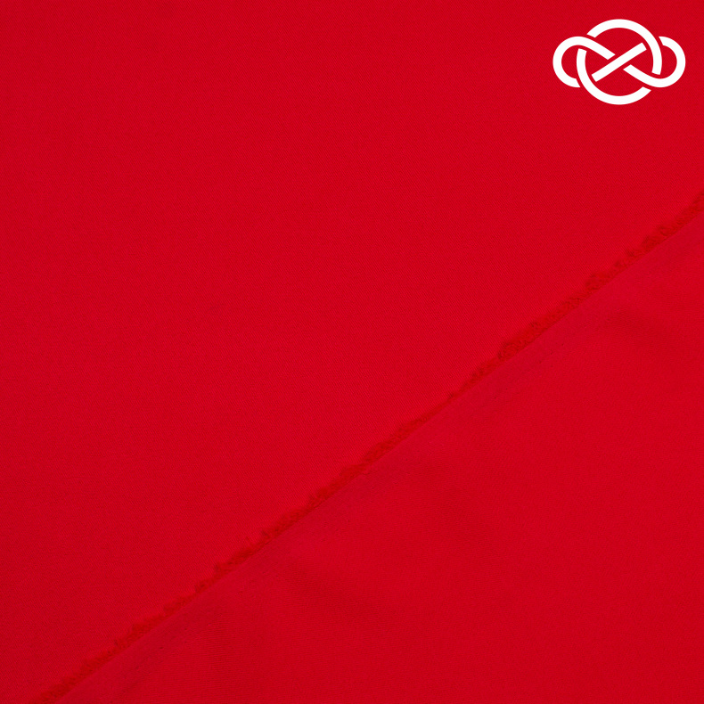 10087. Плательная. Диагональ. Красный от Tkani.site