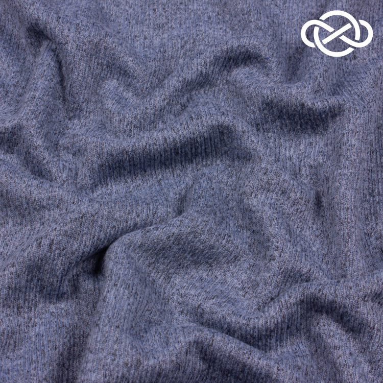 7709. Трикотажное полотно. Шенил. - фото 1