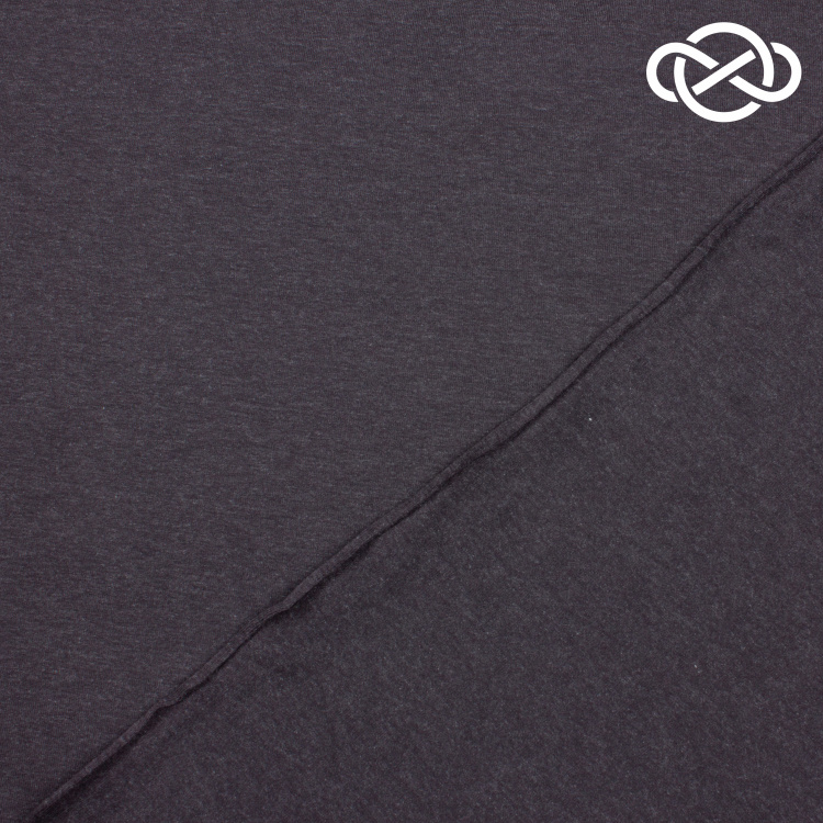 7710. Кулирная гладь. Темно-серый. - фото 2