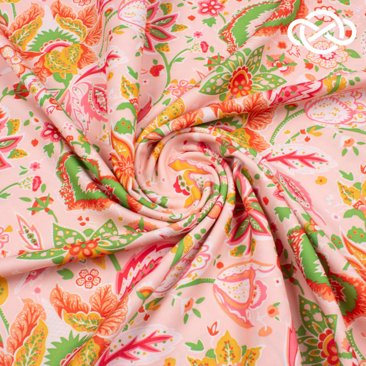 10103. Конкурс!!! Плательная креп. Принт - фото 1