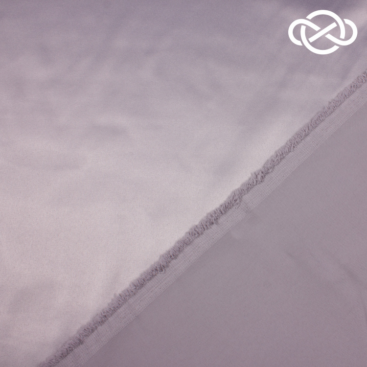 10104. Костюмно-плательный атлас. Серый - фото 2