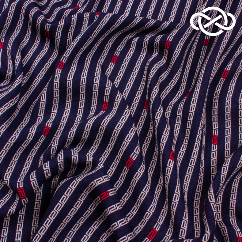 10112. Плательная. Принт от Tkani.site