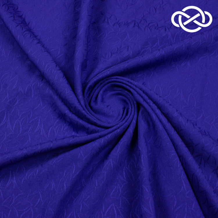 10126. Конкурс!!! Вискоза с шелком. Жаккард. Василёк