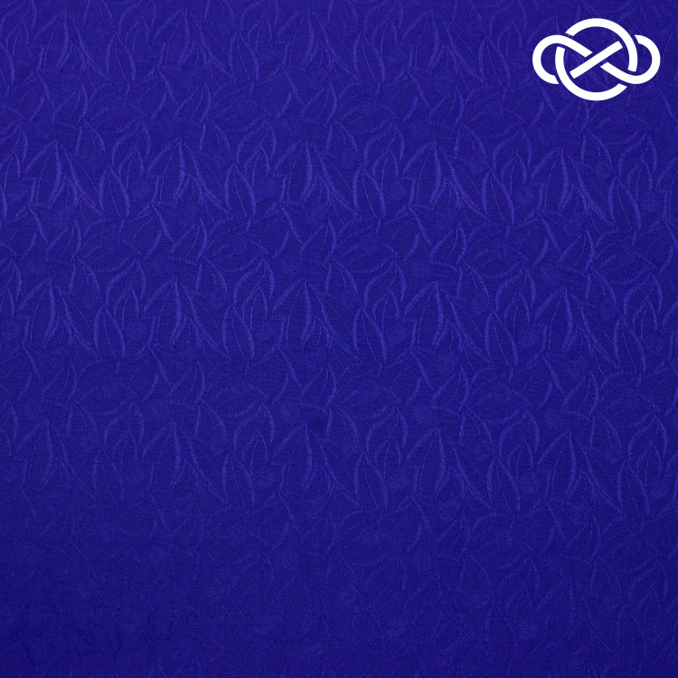 10126. Конкурс!!! Вискоза с шелком. Жаккард. Василёк - фото 1