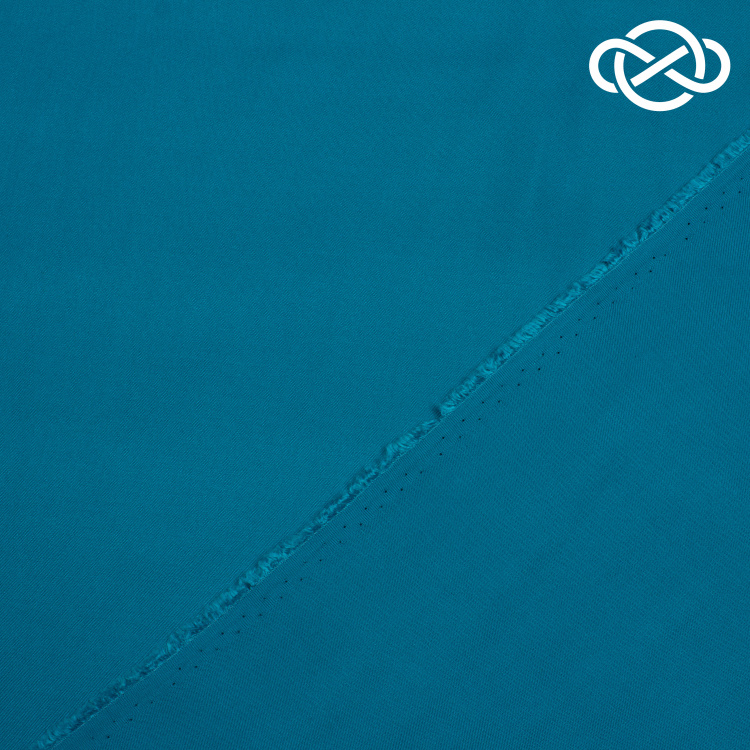 10124. Конкурс!!! Плательная вискоза с шелком. Карибское море - фото 2