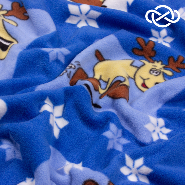 10145. Флис двухсторонний. Принт - фото 2