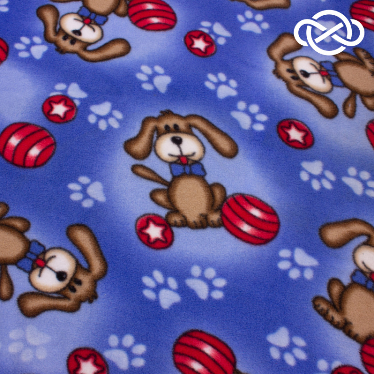 10146. Флис двухсторонний. Принт