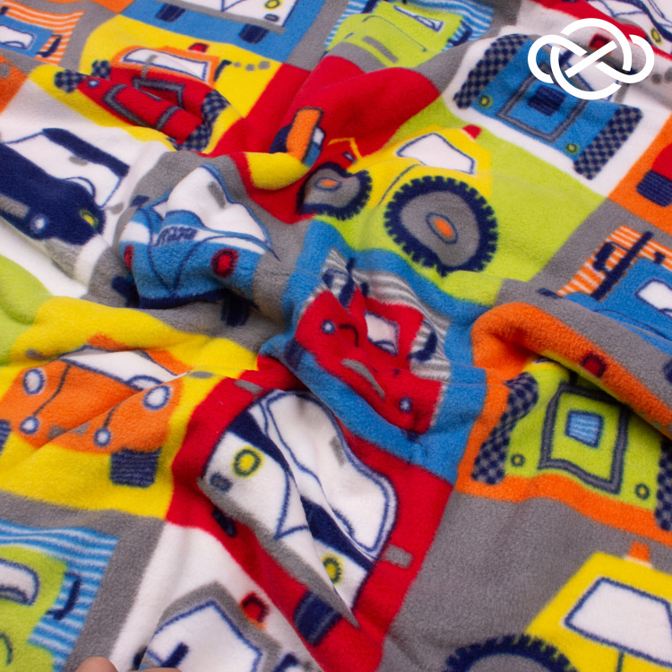 10148. Флис двухсторонний. Принт - фото 2