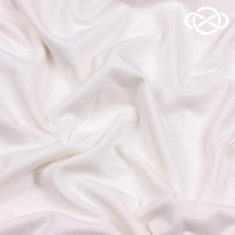 10163. Кулирная гладь. Компакт пенье. Милк - фото 1