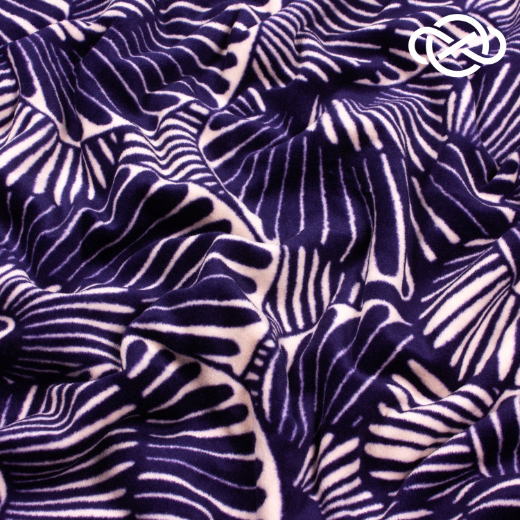 10165. Велюр хлопок. Компакт пенье. Принт - фото 2