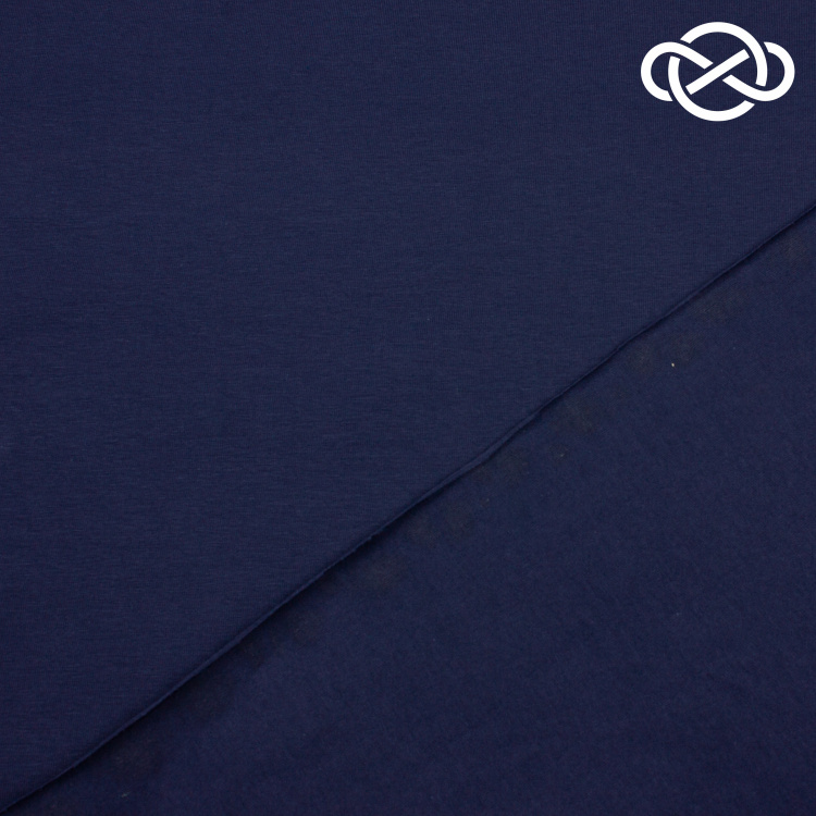 10167. Кулирная гладь. Компакт пенье. Полуночный синий - фото 2