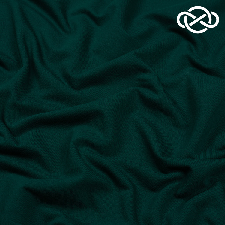 10179. Футер 2-х нитка. Петля. Малахит - фото 1