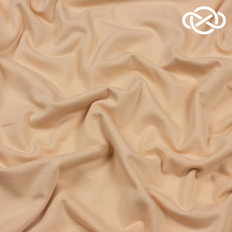 10181. Кулирная гладь. Компакт пенье. Летняя дыня - фото 1