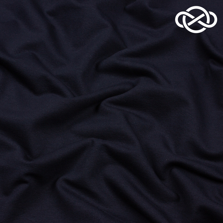 10182. Футер 2-х нитка. Петля. Темно-синий - фото 1