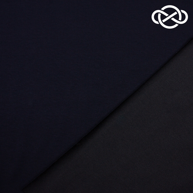 10182. Футер 2-х нитка. Петля. Темно-синий - фото 2