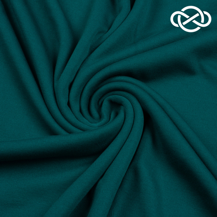 10195. Трикотажное полотно. Темно-зеленый