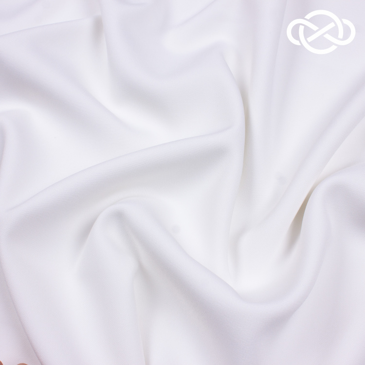 10204. Костюмная. Диагональ. Молочный - фото 1