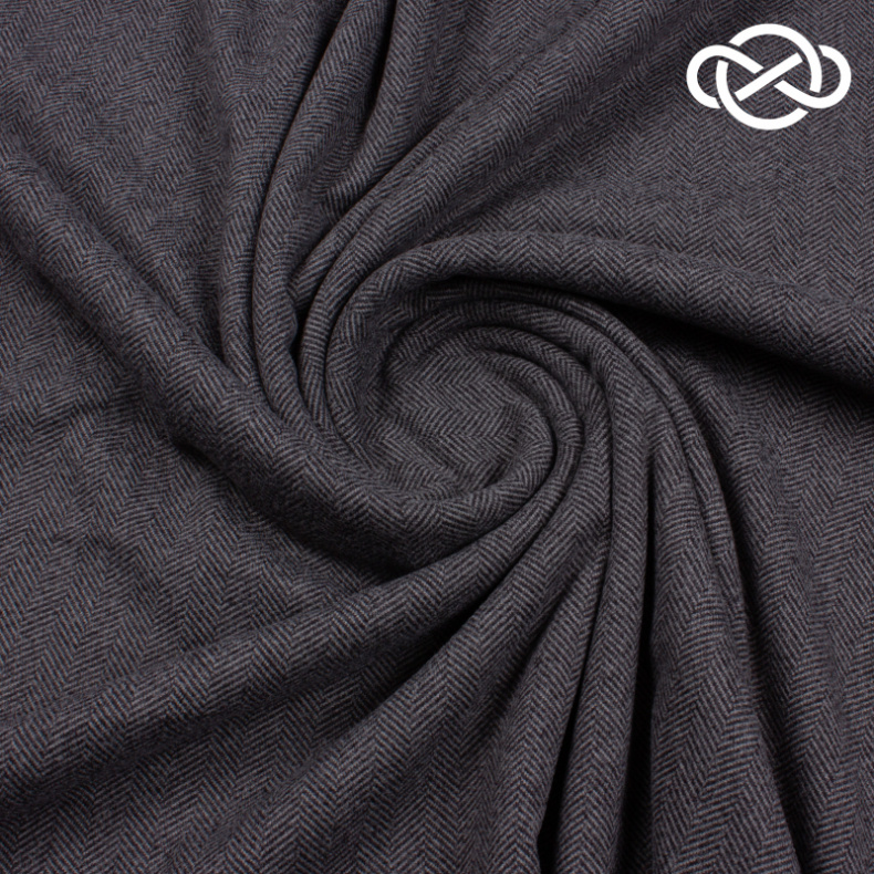 10209. Трикотажное полотно. Пике. В елку от Tkani.site