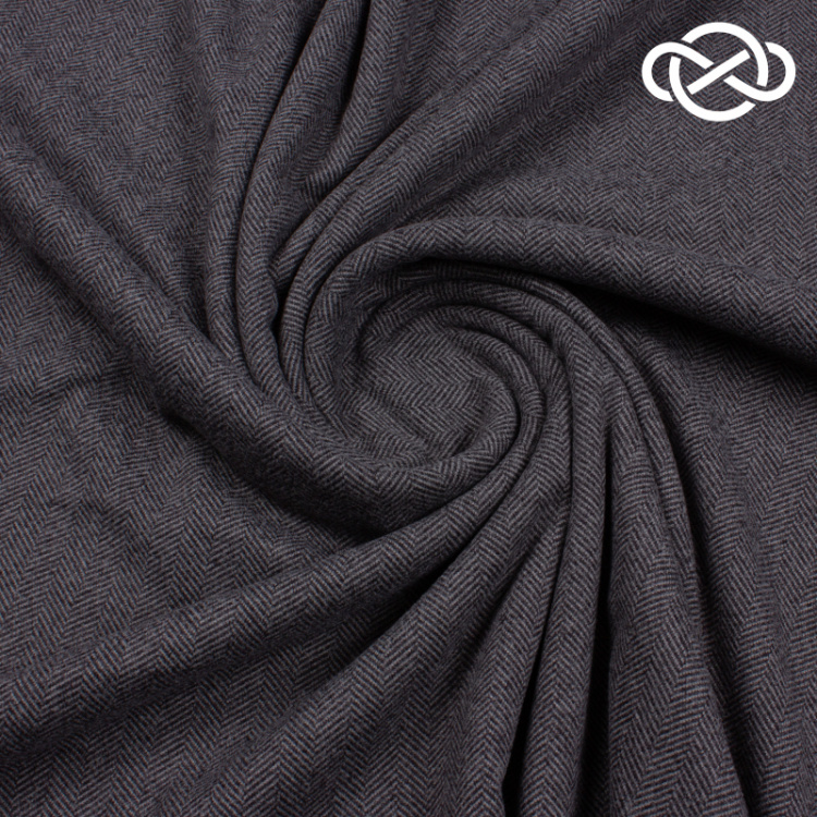 10209. Трикотажное полотно. Пике. В елку