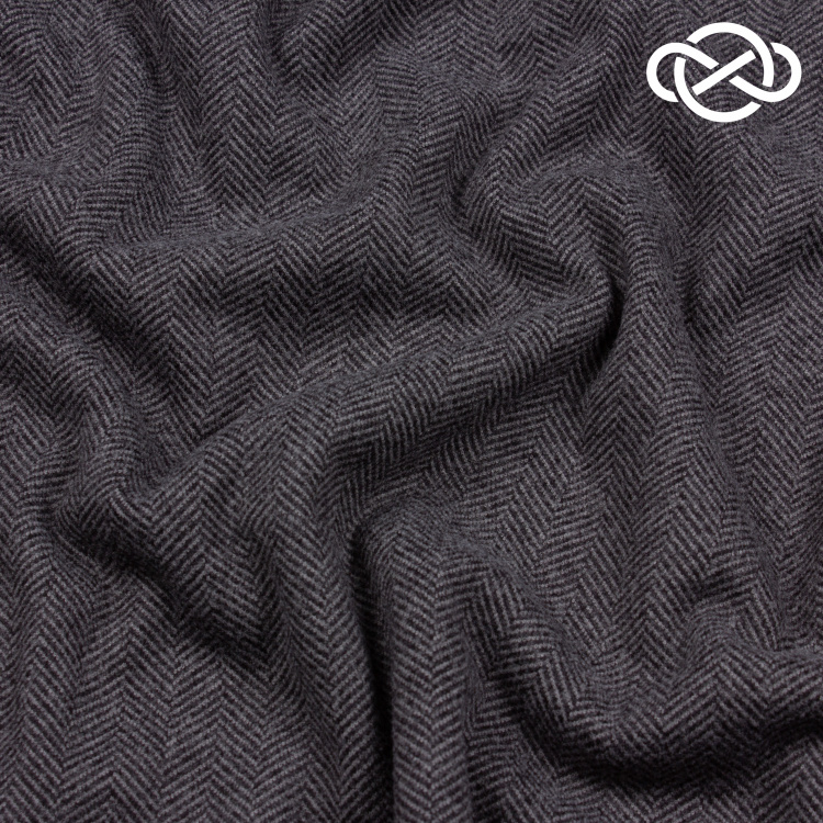 10209. Трикотажное полотно. Пике. В елку - фото 2