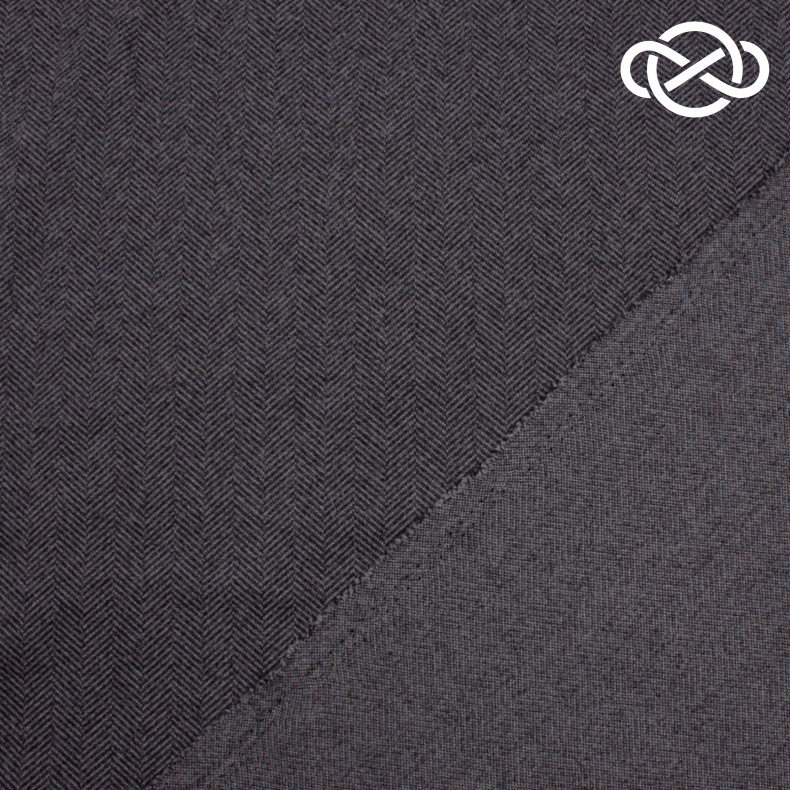 10209. Трикотажное полотно. Пике. В елку от Tkani.site