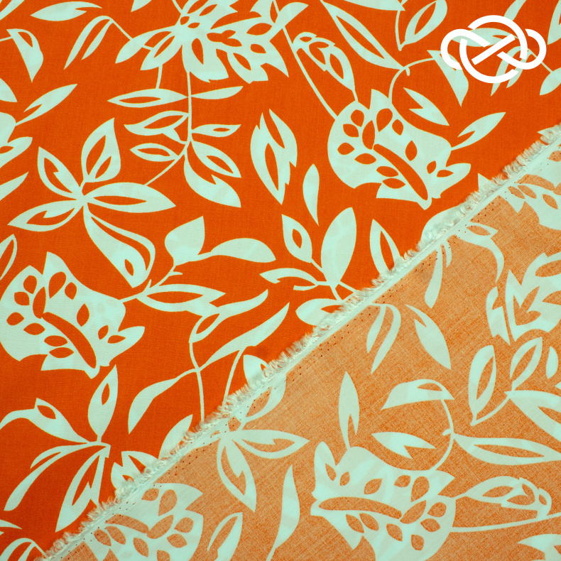 10211. Конкурс!!! Штапель. Вискоза. Принт от Tkani.site