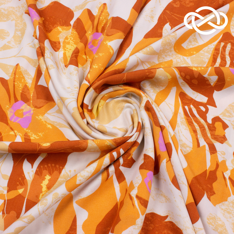 10220. Конкурс!!! Штапель. Вискоза. Принт - фото 1