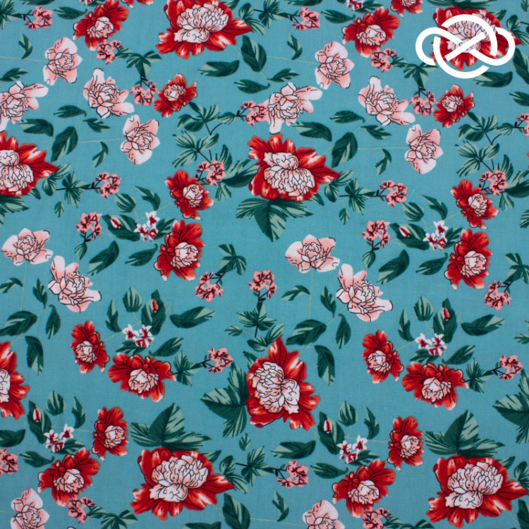 10214. Конкурс!!! Штапель. Вискоза. Принт