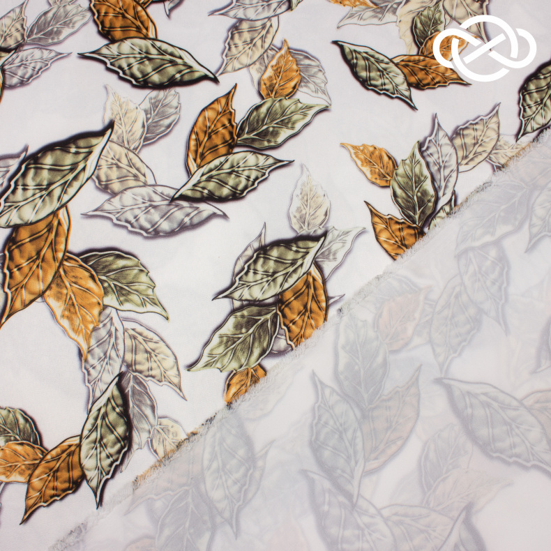 10225. Конкурс!!! Армани сатин. Принт от Tkani.site