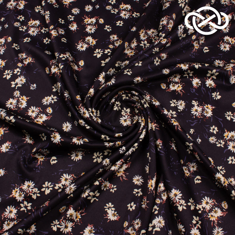 10227. Конкурс!!! Армани сатин. Принт от Tkani.site