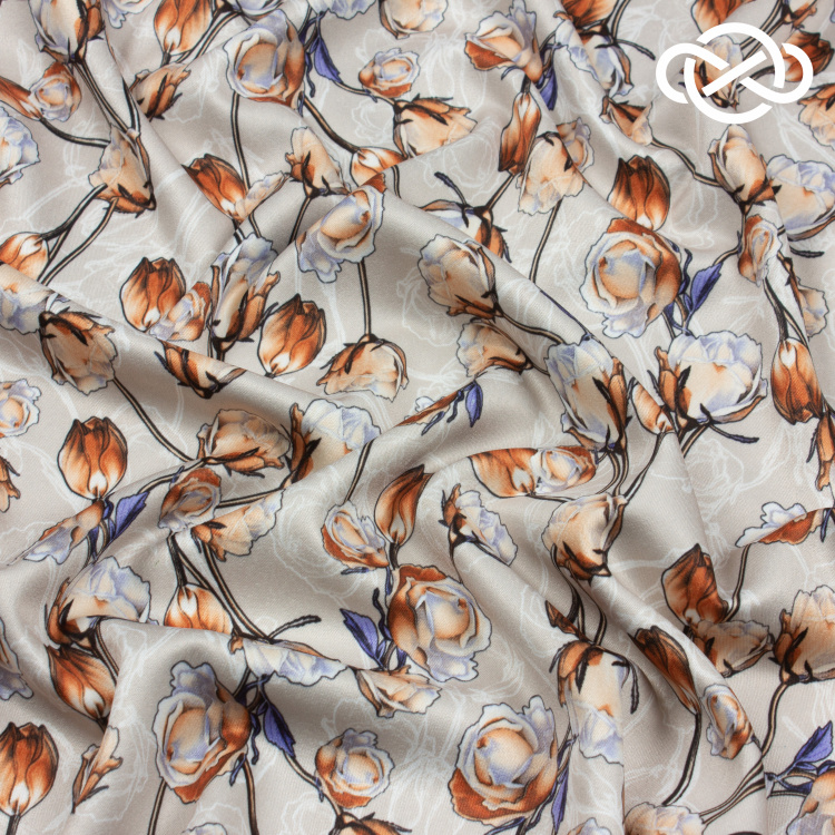 10228. Конкурс!!! Армани сатин. Принт - фото 2