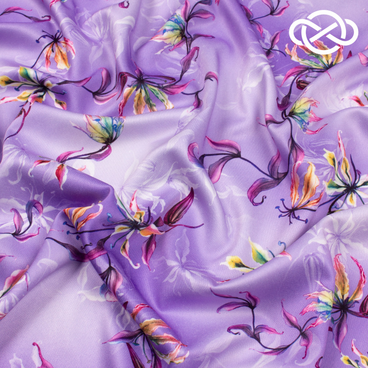 10229. Конкурс!!! Армани сатин. Принт - фото 2