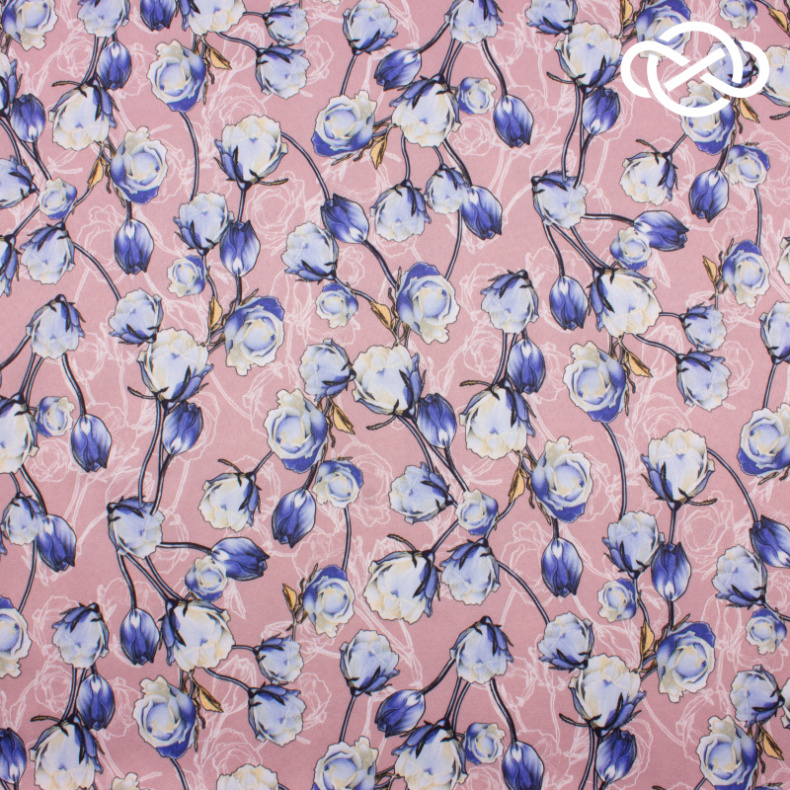 10230. Конкурс!!! Армани сатин. Принт от Tkani.site