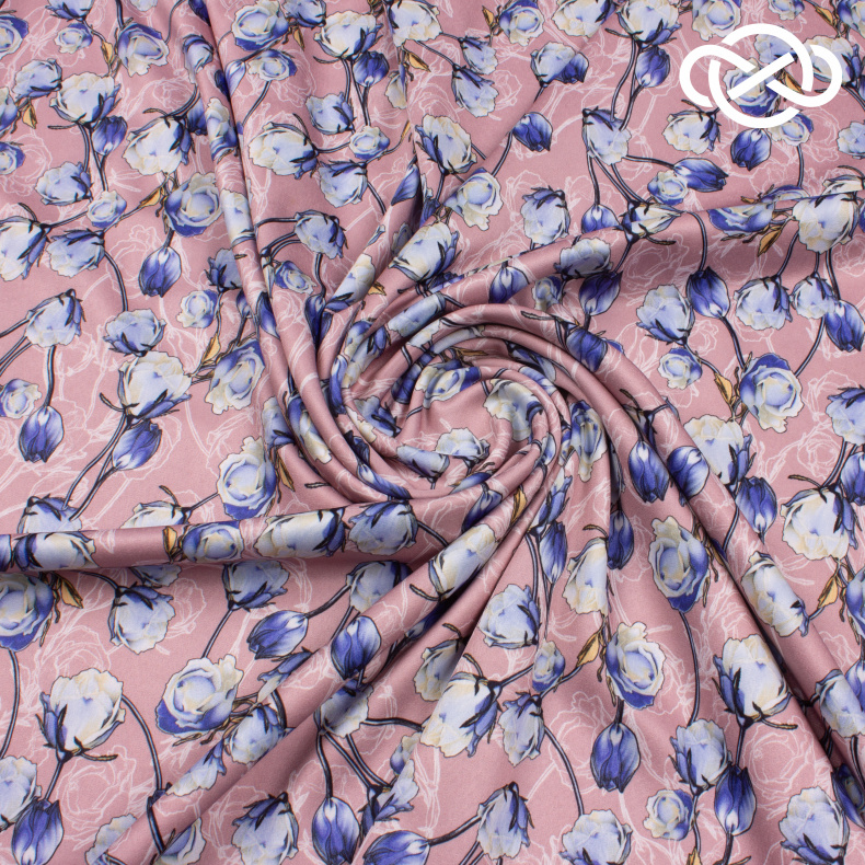 10230. Конкурс!!! Армани сатин. Принт от Tkani.site