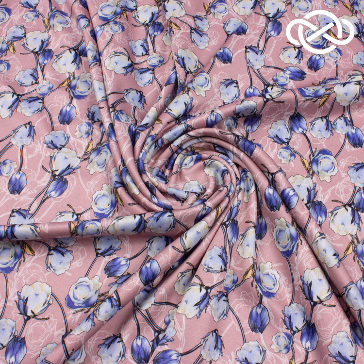 10230. Конкурс!!! Армани сатин. Принт - фото 1