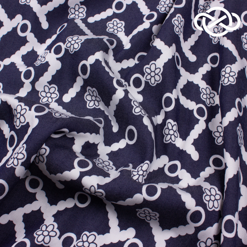 10237. Конкурс!!! Тенсель. Принт от Tkani.site