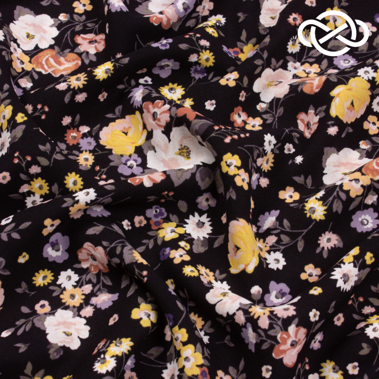 10239. Конкурс! Искусственный лен. Манго. Принт. - фото 2