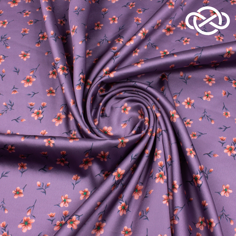 10244. Конкурс!!! Армани. Креп сатин от Tkani.site