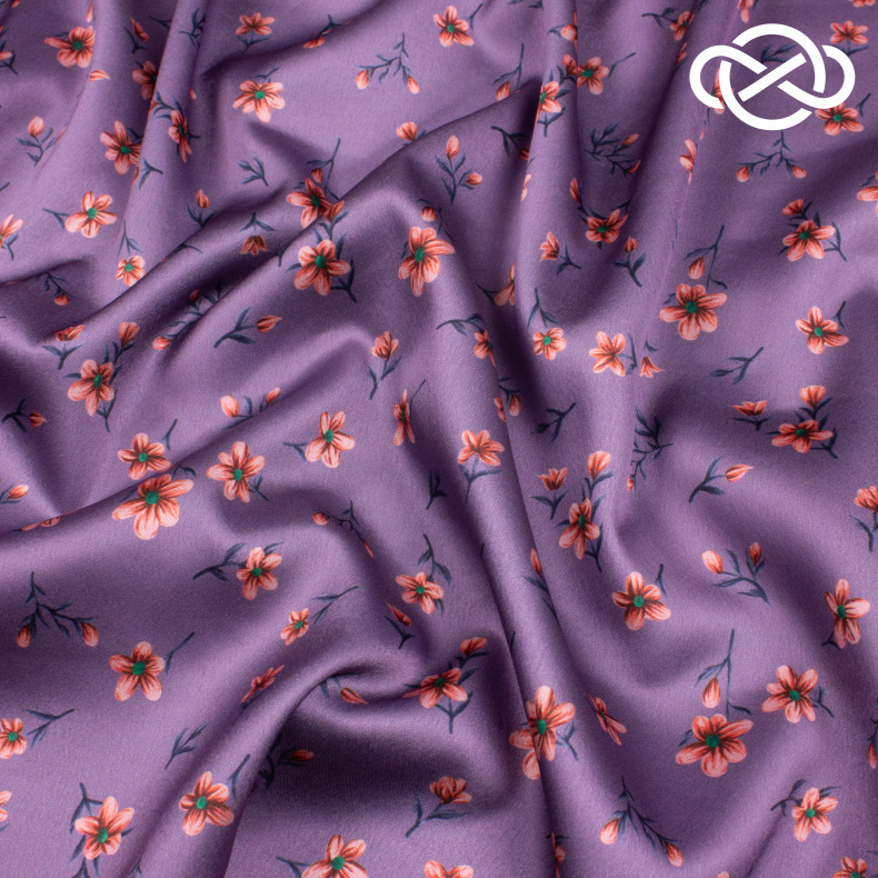 10244. Конкурс!!! Армани. Креп сатин от Tkani.site