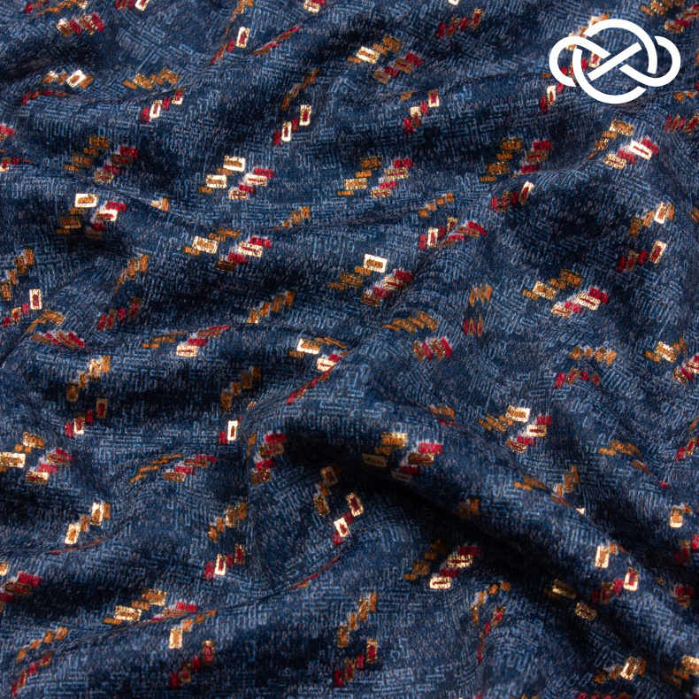 10252. Конкурс!!! Трикотажное полотно. Сандра. Принт от Tkani.site