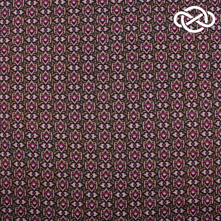 10262. Двухслойное трикотажное полотно. Модал. Принт - фото 1