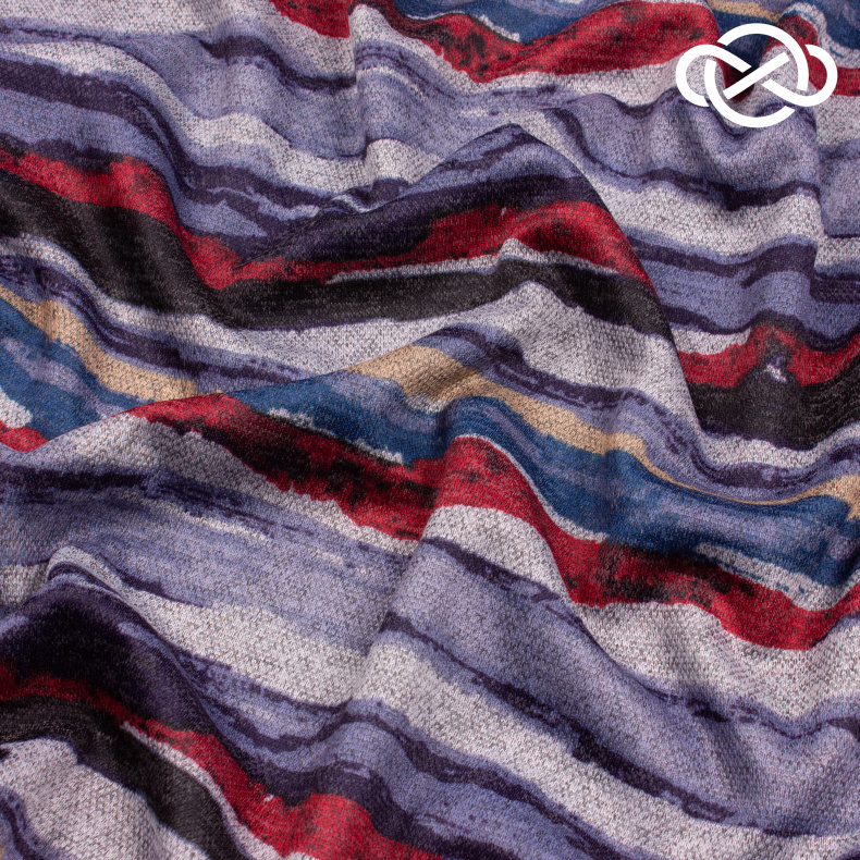 10264. Конкурс! Трикотажное полотно. Сандра. Принт. Уценка!!! от Tkani.site