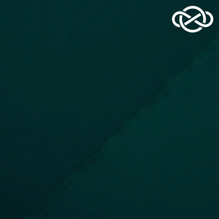 10269. Трикотажное полотно. Скуба. Темно-зеленый - фото 2