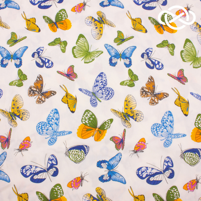 10271. Конкурс!!! Плательная джинса. Tencel. Принт от Tkani.site